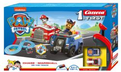 PISTE DE COURSE CARRERA - COFFRET PAT'PATROUILLE SUR LA PISTE